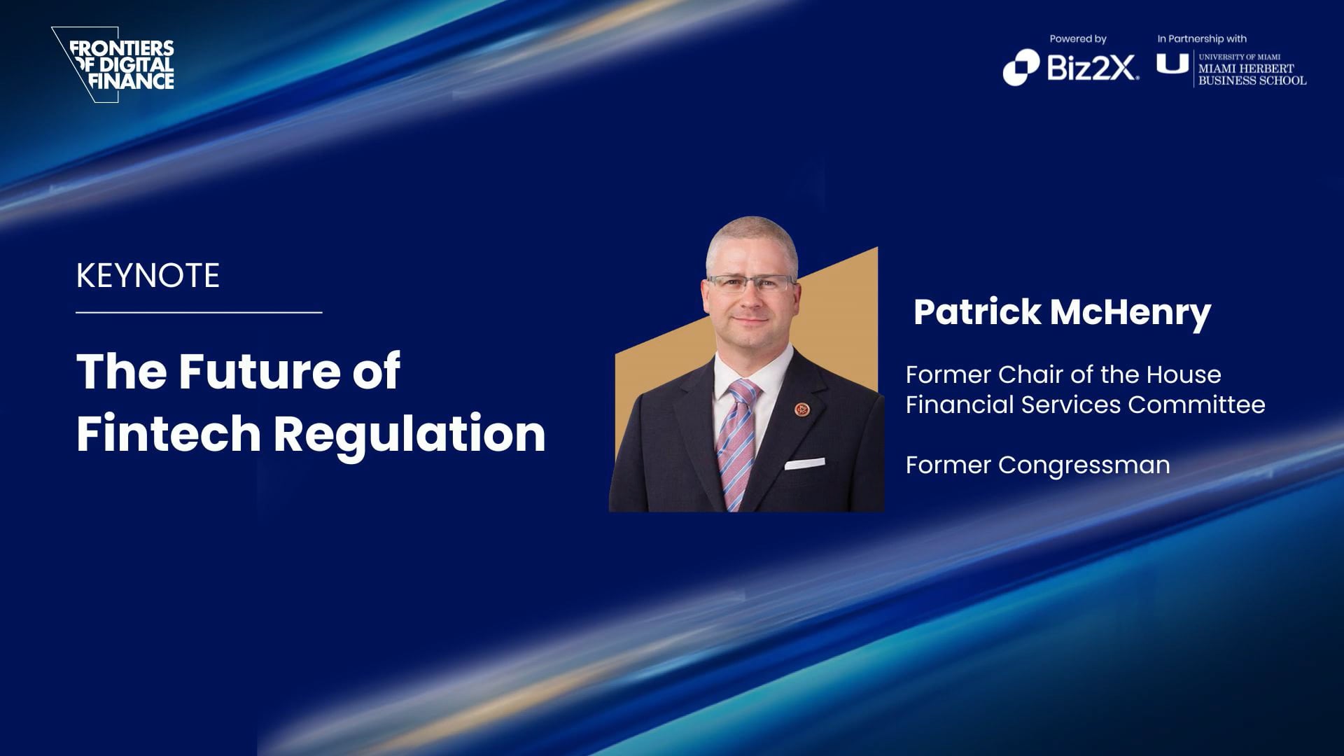 Keynote: The Future of Fintech Regulation