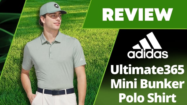 Adidas Ultimate365 Mini Bunker Polo Shirt 