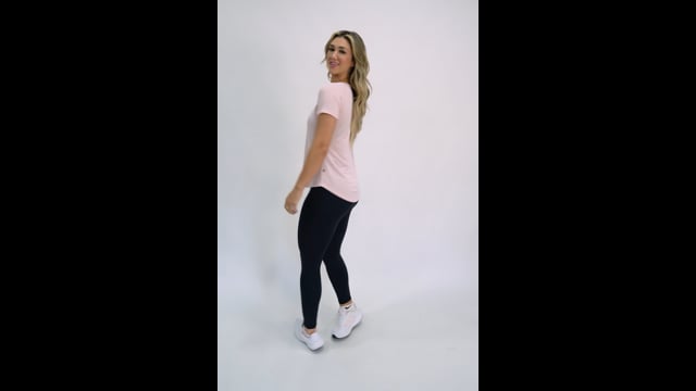 Blusa Fitness Rosa Chá Air Dry Fit
