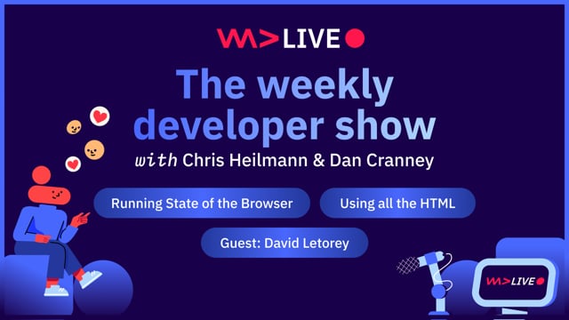 WAD LIVE 29/01/2025: Using all the HTML, Running State of the Browser and "Modern" is Rubbish