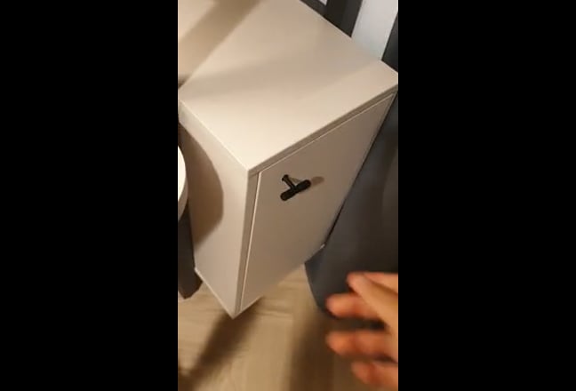 Video 1: Communal kitchen shared with 2 other flatmates 