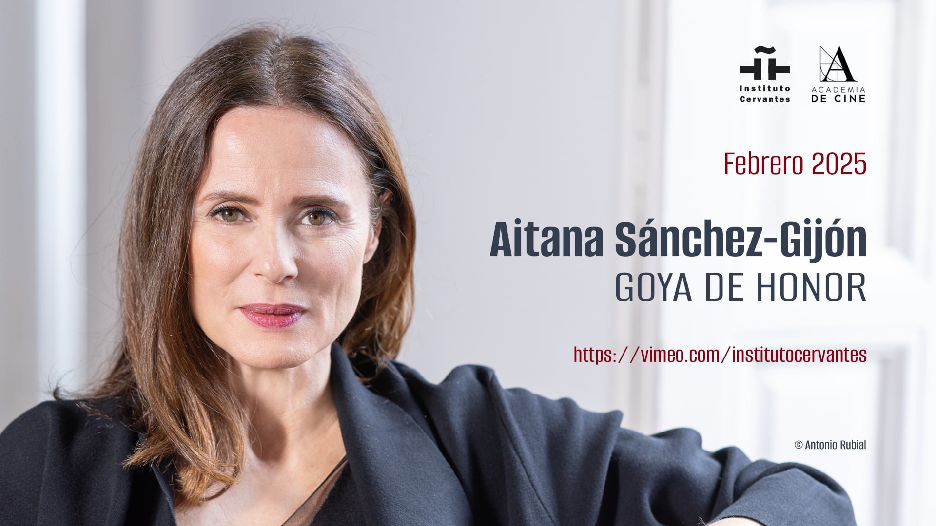 Aitana Sánchez-Gijón. Goya de Honor 2025
