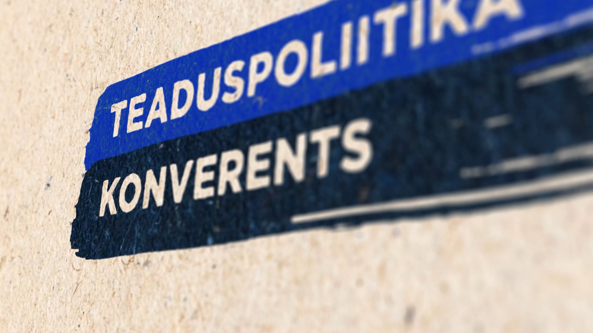 Teaduspoliitika konverents 2024. Erik Abner.