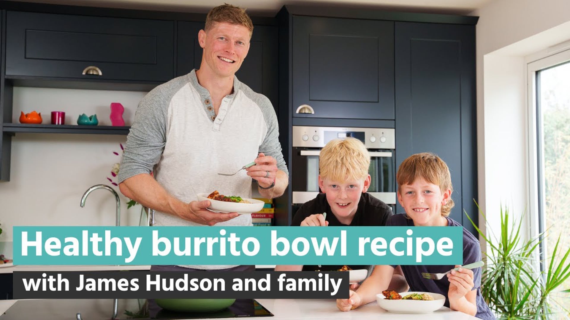 Vitality x Stepping Stone | Healthy Tofu Burrito Bowl with James Hudson