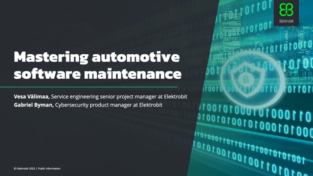 Mastering automotive software maintenance