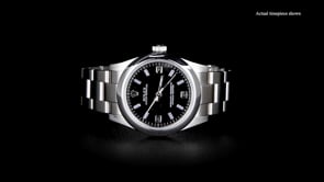Pre-Owned Rolex Oyster Perpetual Womens 31mm Automatic Stainless Steel Watch