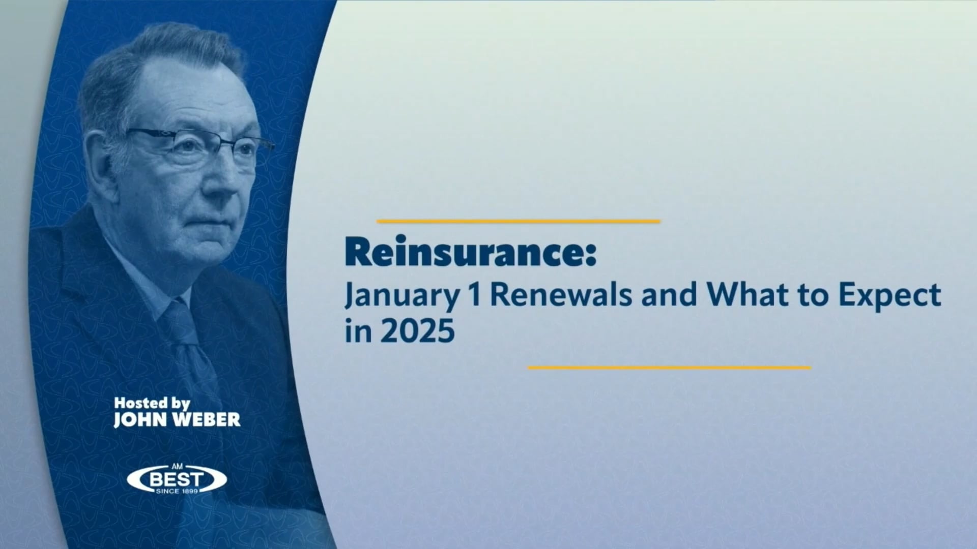 AM Best's Briefing: Reinsurance – January 1 Renewals and What to Expect in 2025