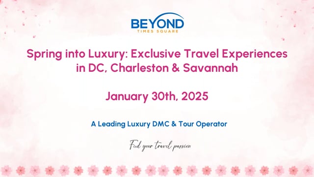 Spring into Luxury_ Exclusive Travel Experiences in DC, Charleston, & Savannah