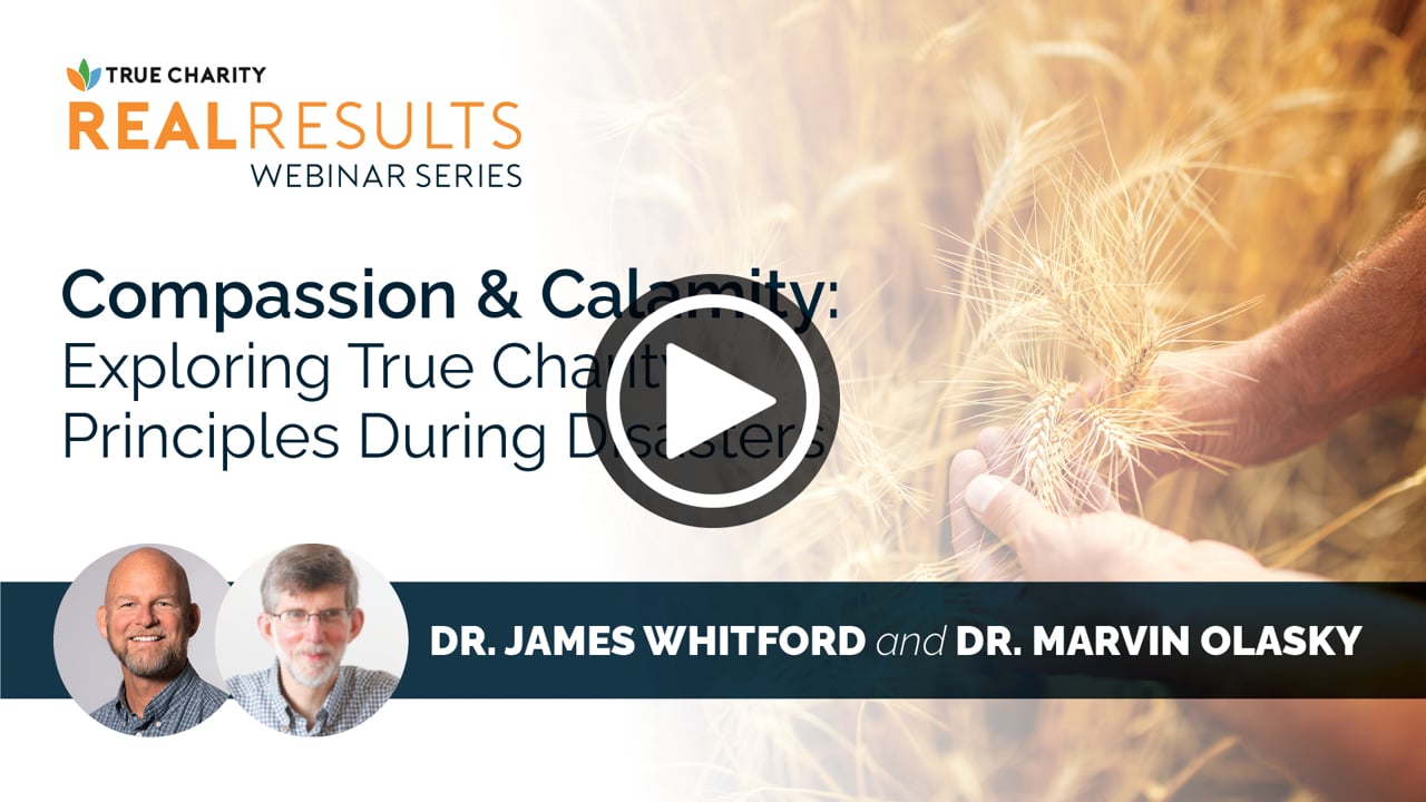 Compassion and Calamity: Exploring True Charity Principles During Disaster