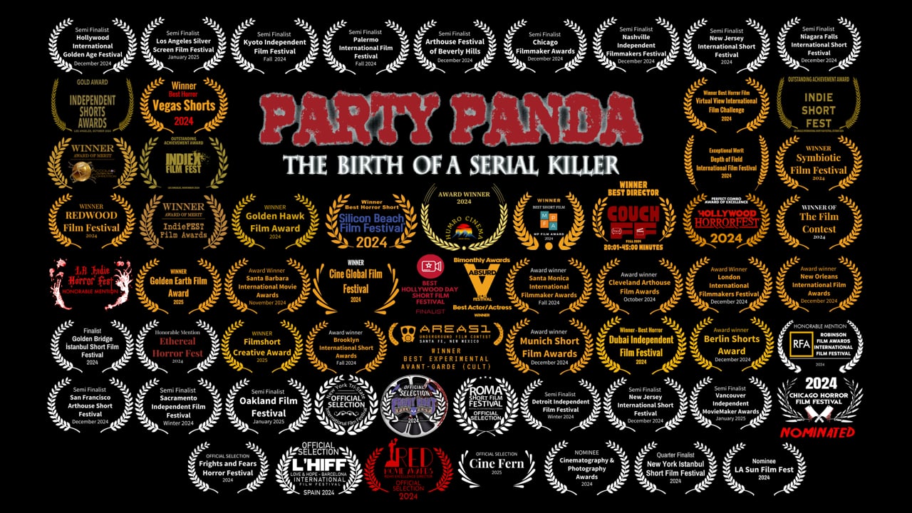 Official Trailer - PARTY PANDA - The Birth of a Serial Killer