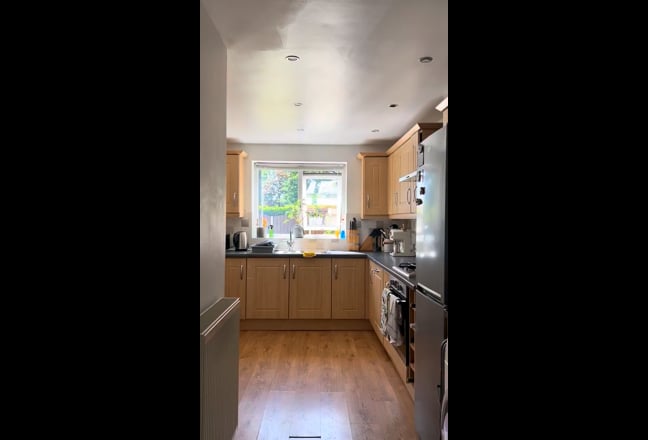 Video 1: Lamps, chair and bedding not included 