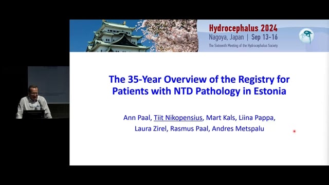 35-Year Overview of the Registry for Patients with NTD Pathology in Estonia - Tiit Nikopensius