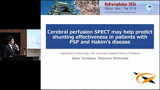 Cerebral perfusion SPECT may help predict shunting effectiveness in patients with PSP and Hakim’s disease - Naoki Yamahara