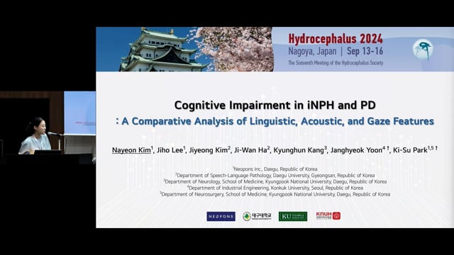 Cognitive Impairment in iNPH and PD A Comparative Analysis of Linguistic, Acoustic, and Gaze Features - Nayeon Kim