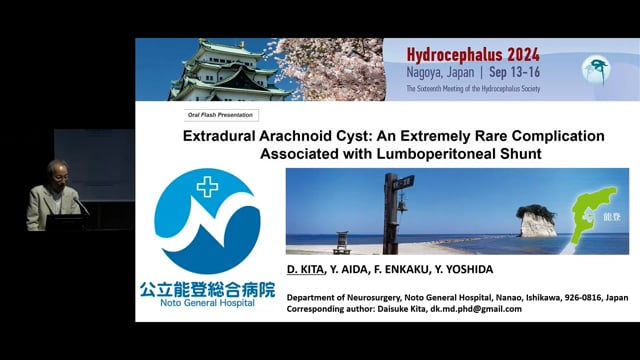 Extradural Arachnoid Cyst An Extremely Rare Complication Associated with Lumboperitoneal Shunt - Daisuke Kita