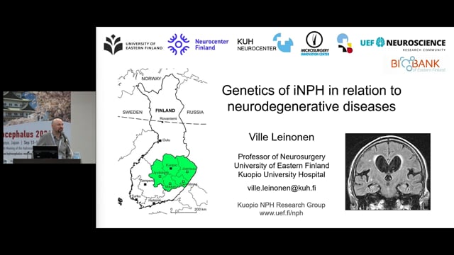 Genetics of NPH in relation to neurodegenerative diseases - Ville Leinonen