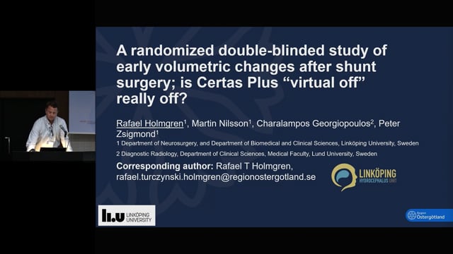 A Randomized Double-blinded Study of Early Volumetric Changes After Shunt Surgery in iNPH; is Certas Plus “Virtual off” Really o