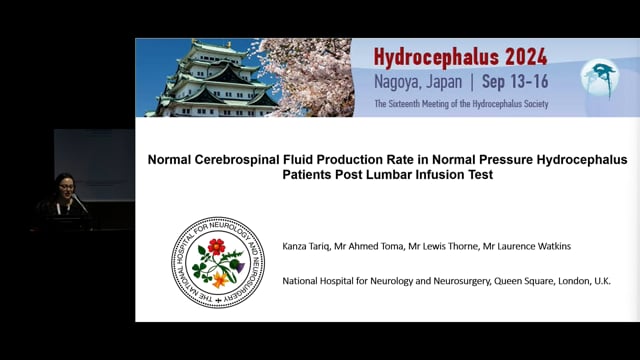 Normal Cerebrospinal Fluid Production Rate in Normal Pressure Hydrocephalus Patients Post Lumbar Infusion Test - Kanza Tariq