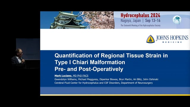 Quantification of Regional Neural Tissue Strain in Type I Chiari Malformation Pre- and Post-Operatively - Mark Luciano