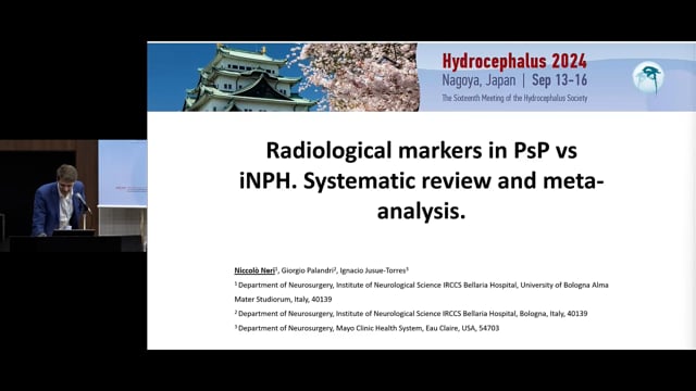 Radiological markers in PsP vs NPH. Systematic review and meta-analysis - Niccolò Neri