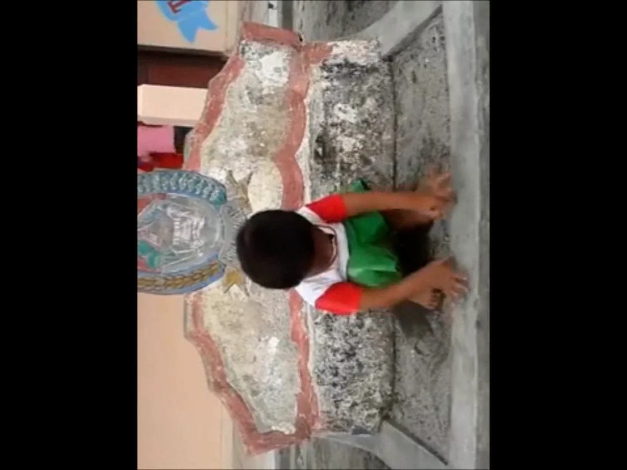 nino mijao kid pees his pants