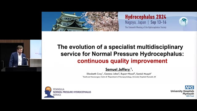 The evolution of a multidisciplinary Normal Pressure Hydrocephalus service continuous quality improvement - Leonardo B. Oliviera