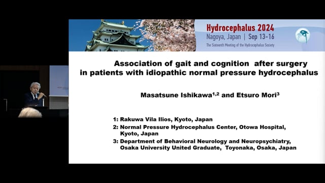 Association of Gait and Cognition After Surgery in Patients with Idiopathic Normal Pressure Hydrocephalus - Masatsune Ishikawa