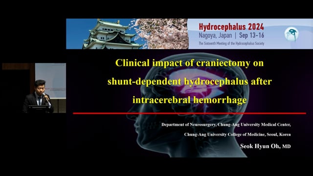 Clinical impact of craniectomy on shunt-dependent hydrocephalus after intracerebral hemorrhage A propensity score-matched analys