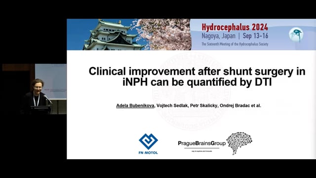 Clinical improvement after shunt surgery in idiopathic normal pressure hydrocephalus patients can be quantified by diffusion ten