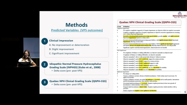 Identifying Markers Predicting Shunting Efficacy in Idiopathic Normal Pressure Hydrocephalus - Adeline Nolin
