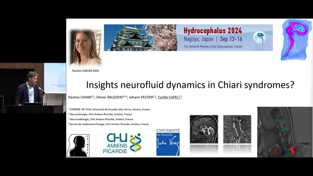 Insights neurofluid dynamics in Chiari syndromes - Cyrille Capel