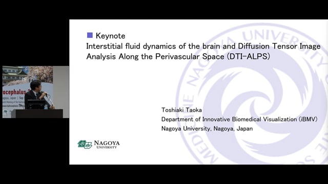 Interstitial fluid dynamics of the brain and Diffusion Tensor Image analysis Along the Perivascular Space (DTI-ALPS) - Toshiaki