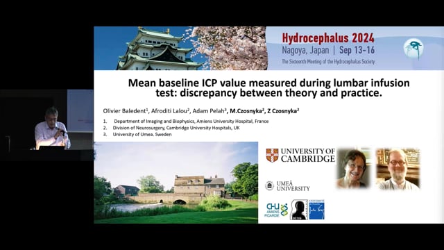Mean baseline ICP value measured during lumbar infusion test discrepancy between theory and practice - Olivier Baledent
