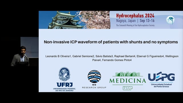 Non-invasive ICP waveform of patients with shunts and no symptoms - Savio Batista