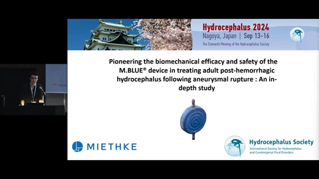 Pioneering the biomechanical efficacy and safety of the M.BLUE® device in treating adult post-hemorrhagic hydrocephalus following