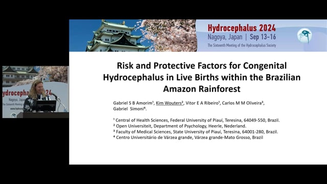 Risk and Protective Factors for Congenital Hydrocephalus in Live Births within the Brazilian Amazon Rainforest - Kim Wouters
