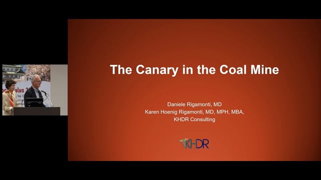 The Dead Canary in the Coal Mine - Daniele Rigamonti