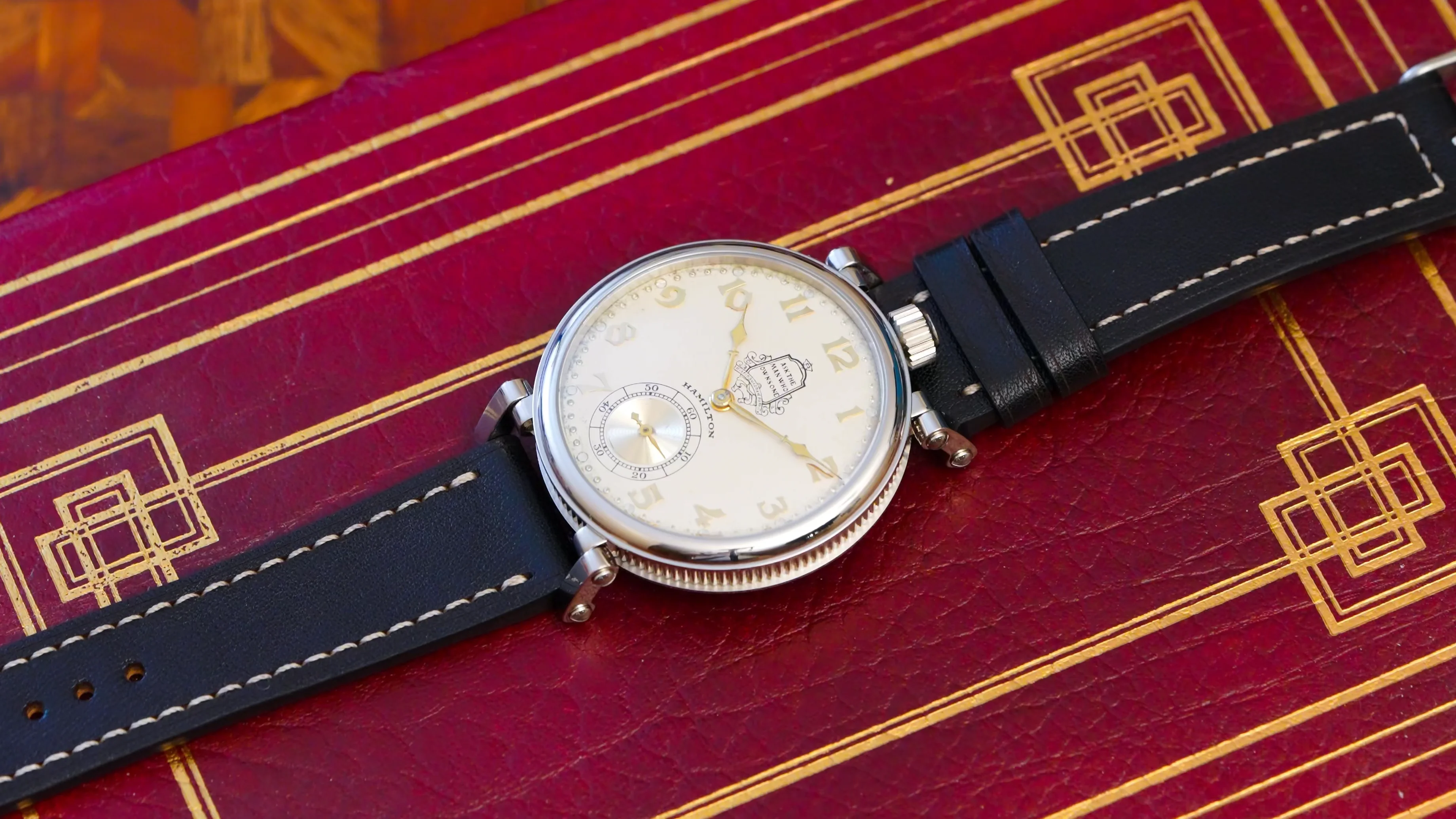 Hamilton pocket watch conversion — Frett & Co Clockworks Hamilton pocket watch conversion — Frett & Co Clockworks