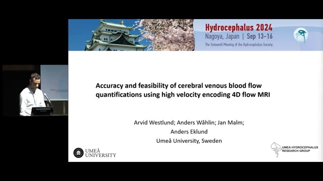 Accuracy And Feasibility Of Cerebral Venous Blood Flow Quantifications Using High Velocity Encoding 4D Flow Mri - Arvid Westlund