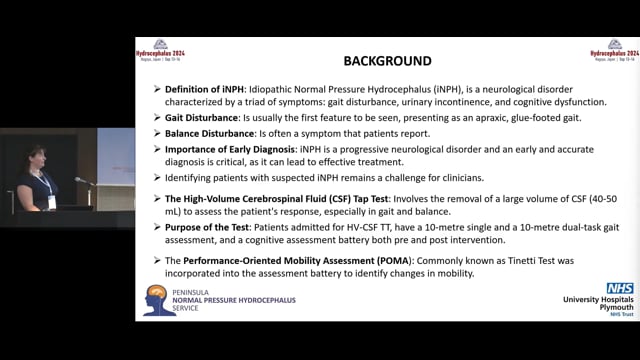 The Efficacy Of Gait And Balance Measures In Identifying Probable Idiopathic Normal Pressure Hydrocephalus Following A High-Volu