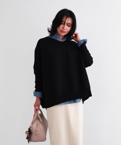 ペンシルニットスカート/ハンドウォッシャブル＜セットアップ対応  