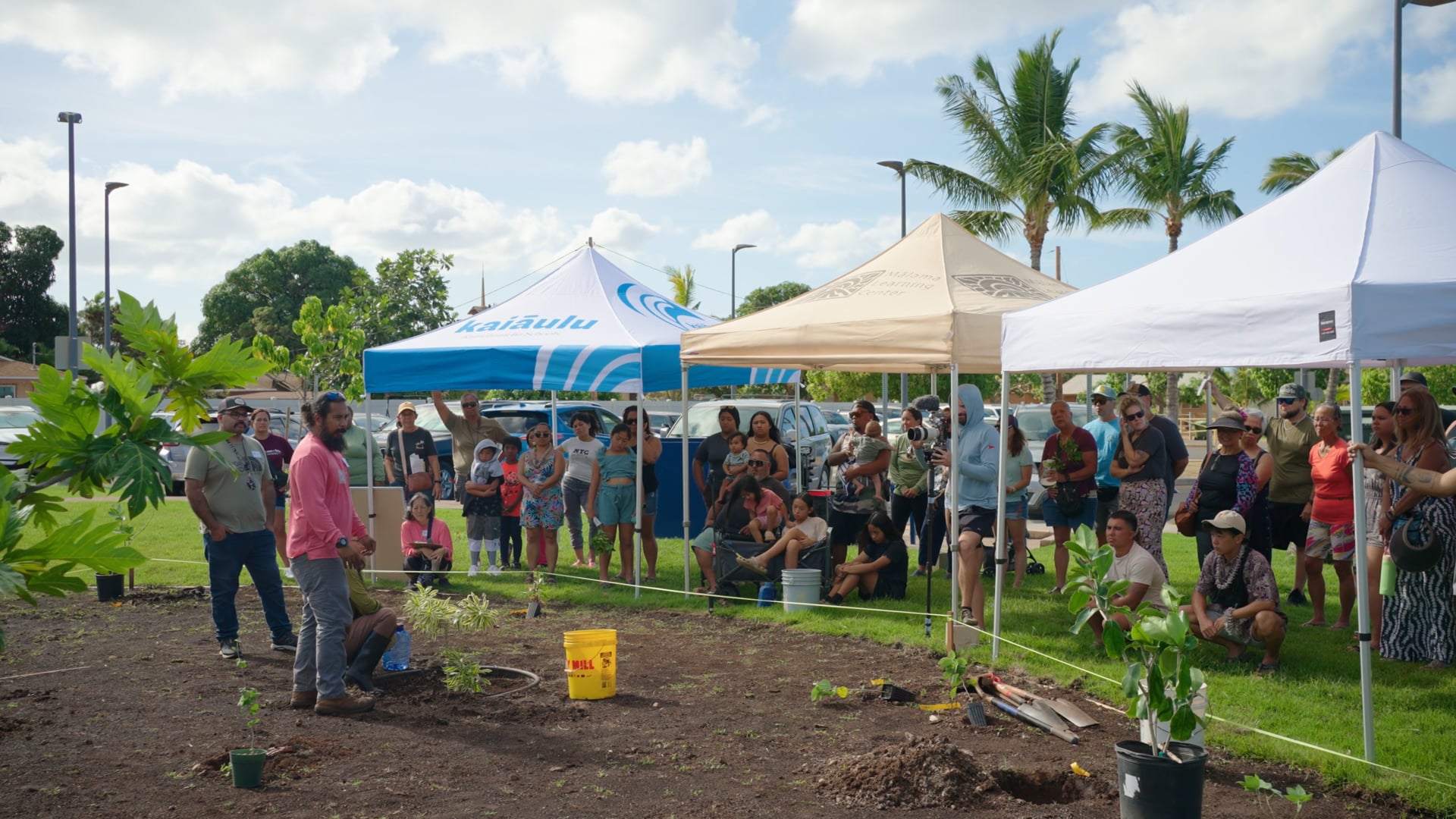 Arbor Day 2024 at Kalanihookaha Learning Center in Nānākuli
