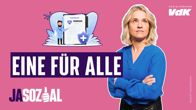 Wir fordern eine einheitliche, solidarische Krankenversicherung! | Bundestagswahl 2025