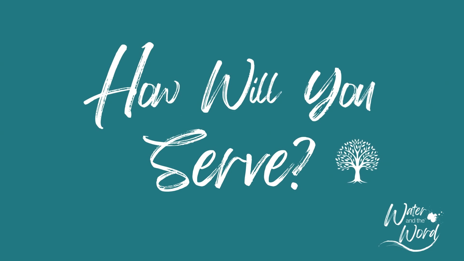 How will you serve?