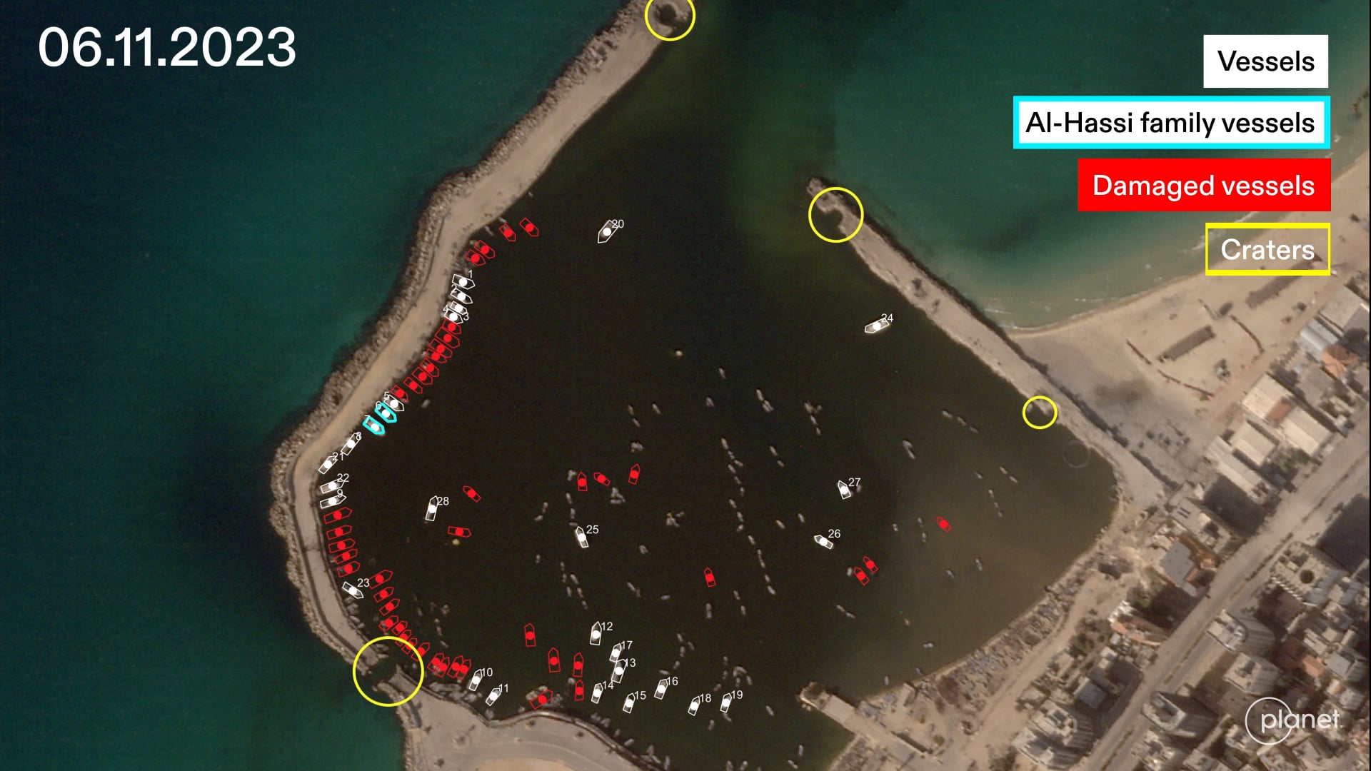 Israel's Destruction of the Port of Gaza