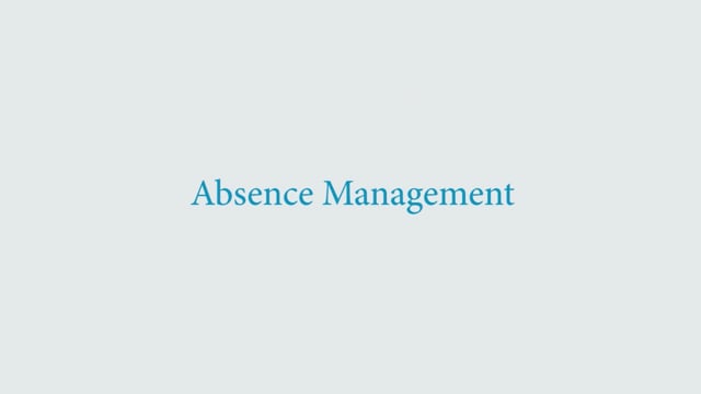 Module 1: What is Absence Management and Why is it a Priority - Video Thumbnail