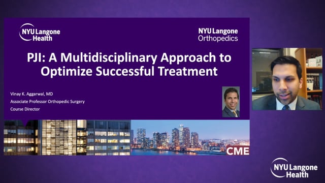 Periprosthetic Joint Infection – A multidisciplinary Approach to Optimize Successful Treatment – Webinar Series