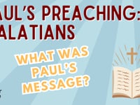 The Bible: Paul's Preaching - Galatians