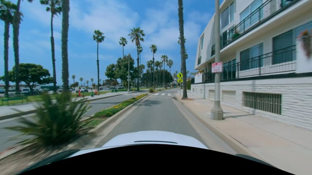 West LA & Santa Monica Driving Plates Example