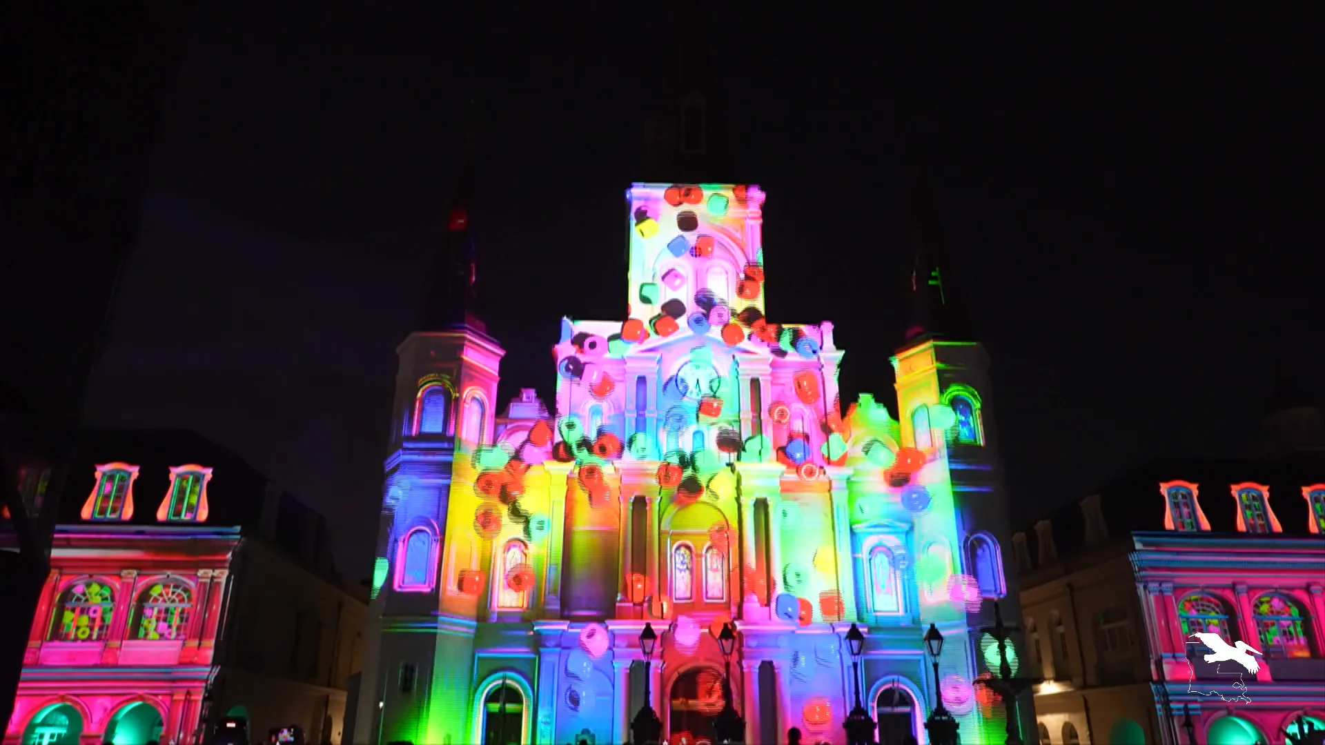 St. Louis Cathedral Light Show | The Heart of Louisiana